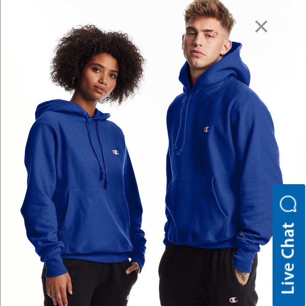Blue Champion Hoodie